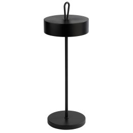 Tischleuchte CLEO Ø 12 cm, H: 30,5 cm Schwarz