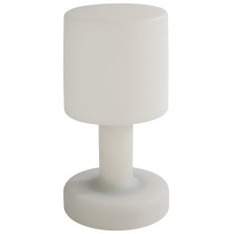 Tischleuchte FINN Ø 13 cm, H: 25 cm Weiß
