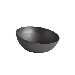 Schale FROSTFIRE Ø 26,5 cm, H: 7 / 12 cm Schwarz