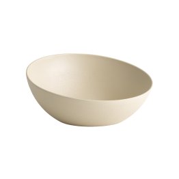 Schale FROSTFIRE Ø 32,5 cm, H: 8 / 14 cm Beige