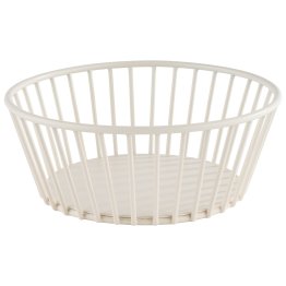 Korb URBAN Ø 17 cm, H: 7 cm Whisper white