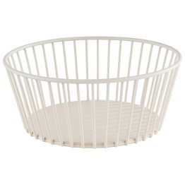 Korb URBAN Ø 20 cm, H: 8,5 cm Whisper white