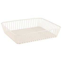 GN 1/2 Korb URBAN 32,5 x 26,5 cm, H: 7,5 cm Whisper white