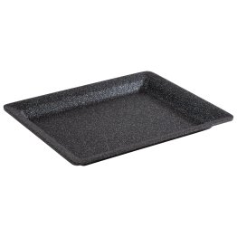 GN 1/2 Tablett FROSTFIRE 32,5 x 26,5 cm, H: 3 cm Grau