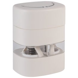 2 in 1 Salz u. Pfeffermühle 6 x 5 cm, H: 8 cm Whisper white