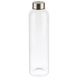 Trinkflasche Ø 7 cm, H: 26,5 cm Glas