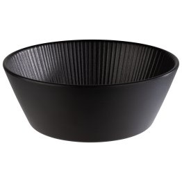 Schale NERO Ø 20,5 cm, H: 7,5 cm Schwarz
