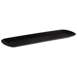 GN 2/4 Tablett NERO 53 x 16,2 cm, H: 2,5 cm Schwarz