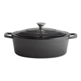 Bräter mit Deckel 5 STARS 33 x 25 cm, H: 11 cm (oval)
