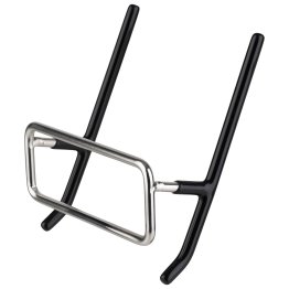 Deckelhalter, 2er Set 10,5 x 8,5 cm, H: 3,5 cm Edelstahl