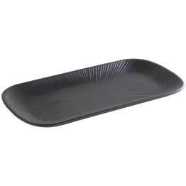 GN 1/3 Tablett NERO 32,5 x 17,6 cm, H: 2,5 cm Schwarz