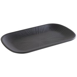 GN 1/4 Tablett NERO 26,5 x 16,2 cm, H: 2,5 cm Schwarz