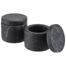 Marmordose, 2er Set Ø 6 cm, H: 5 40 ml