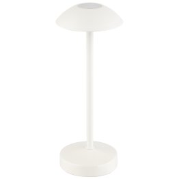 Tischleuchte ALVA Ø 8 cm, H: 20 cm Whisper white