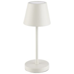 Tischleuchte MERLE MICRO Ø 8 cm, H: 20 cm Whisper white