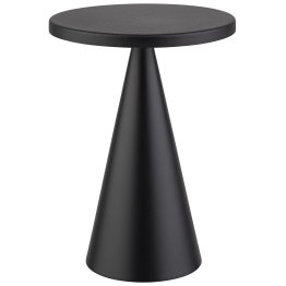 Tischleuchte CONE Ø 13 cm, H: 18 cm Schwarz