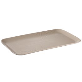 GN 1/1 Tablett NERO Beige 53 x 32,5 cm, H: 2,5 cm