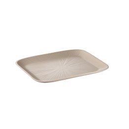 GN 1/2 Tablett NERO Beige 32,5 x 26,5 cm, H: 2,5 cm