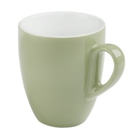 Kaffeebecher -SNUG- Ø 8,5 cm, H: 10 330 ml Grün Porzellan