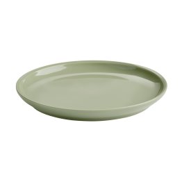 Teller -SNUG- Ø 20,5 cm, H: 2 cm Grün Porzellan