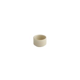 Schale -THE GRID- Ø 6 cm, H: 4 45 ml Sand Porzellan