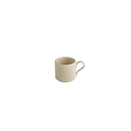 Espressotasse -THE GRID- Ø 6 cm, H: 80 ml Sand Porzellan