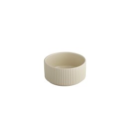 Schale -THE GRID- Ø 12,5 cm, H: 6 350 ml Sand Porzellan
