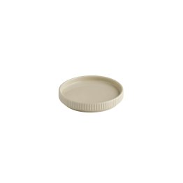 Teller -THE GRID- Ø 14 cm, H: 2,5 cm Sand Porzellan