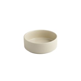 Schale -THE GRID- Ø 16 cm, H: 6 550 ml Sand Porzellan