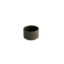 Schale -THE GRID- Ø 9 cm, H: 6 200 ml Mud (braun) Porzellan