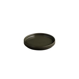 Teller -THE GRID- Ø 16 cm, H: 2,5 cm Mud (braun) Porzellan