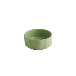 Schale -THE GRID- Ø 14 cm, H: 6 450 ml Salbei Porzellan