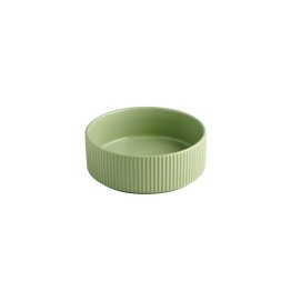 Schale -THE GRID- Ø 16 cm, H: 6 550 ml Salbei Porzellan