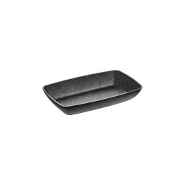 GN 1/4 Schale -FROSTFIRE- 26,5 x 16,2 cm, H: 4,5 cm Schwarz / silber
