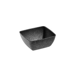 GN 1/6 Schale -FROSTFIRE- 17,6 x 16,2 cm, H: 7,5 cm Schwarz / silber