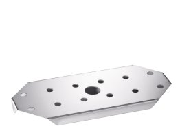 GN Einlegeboden gelocht G-ELB 1/3 256 x 116 mm Edelstahl