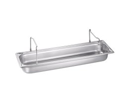 GN-Behälter mit Bügelgriffen GN-B 2/4-65 530 x 162 mm GN 2/4 Edelstahl