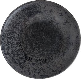 Teller tief coup 24cm Black Sandstone Porzellan