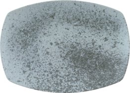 Platte coup rechteckig 32 x 23 cm GRAY, Sandstone