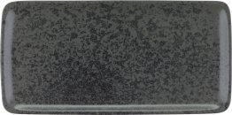 Platte rechteckig 30 x 15 cm BLACK , Sandstone