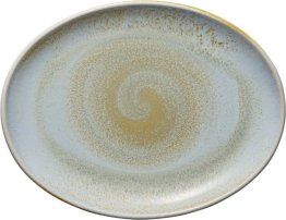 Servierplatte oval coup 31x24 cm Perfect Match Breeze