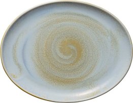 Servierplatte oval coup 36x28 cm Perfect Match Breeze