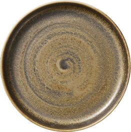 Teller tief rund hoher Rand 24 cm Perfect Match Cumin