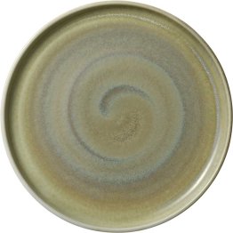 Teller flach rund hoher Rand 27 cm Perfect Match Thyme