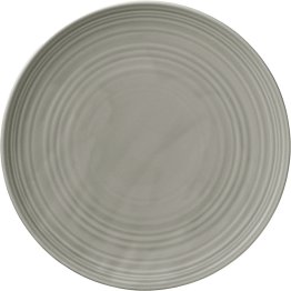 Teller flach rund coup Struktur GRAY 17cm COUNTRY HOUSE