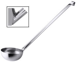 Schöpfkelle, groß 24 cm Edelstahl