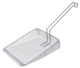 Netzbackschaufel 20 cm Edelstahl