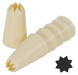 Sterntüllensatz Ø 3 mm Kunststoff