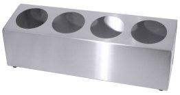 Besteckbehälter für 3 Besteckköcher Ø 100 mm