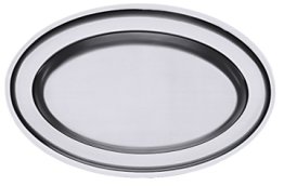 Bratenplatte, oval 26 cm / 19